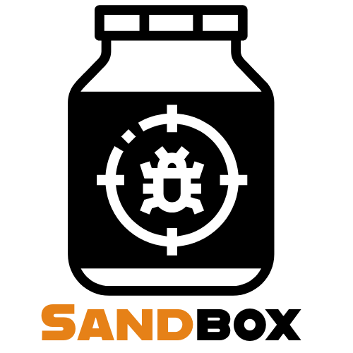 Personal Protection - Warden 4 Kernel sandbox containment graphic -Malware file icon trapped in a glass jar labeled “Sandbox.”