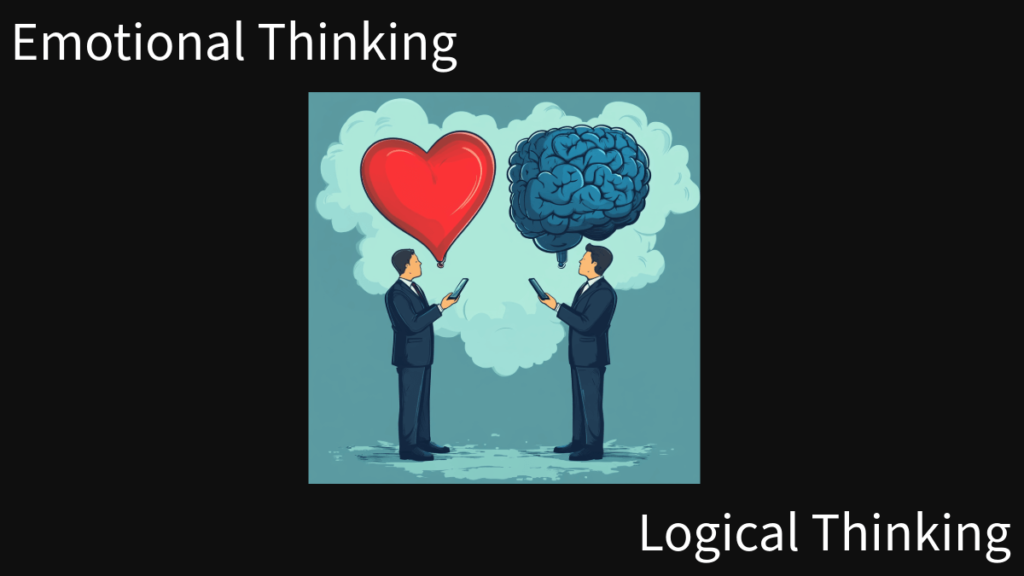 Logical Thinking Over Emotional Thinking