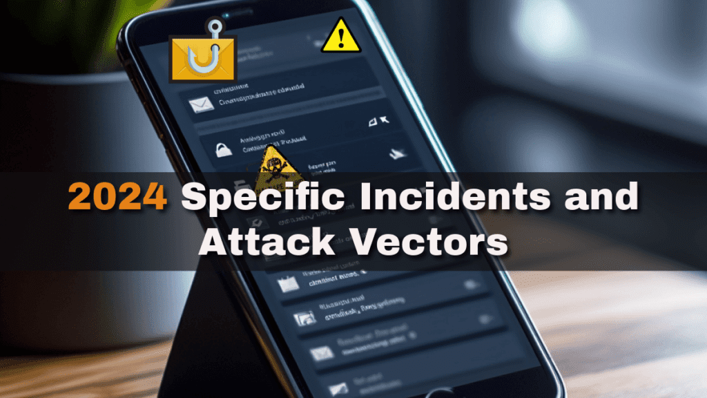 2024 BEC & Phishing Incidents & Attack Vectors