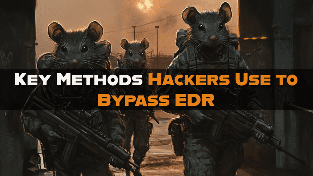 🚨 The Truth About EDR Bypass: Why Your EDRs / Endpoint Security Tools Are Failing 4 Key Methods Hackers Use to Bypass EDR