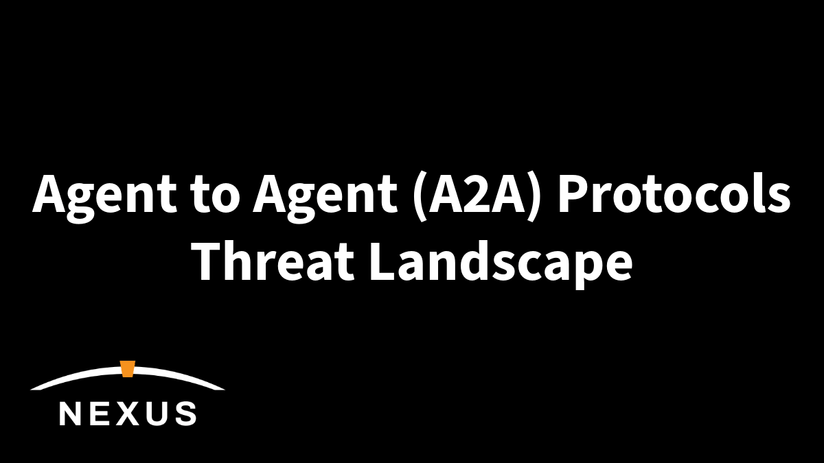 Agent to Agent (A2A) Protocols Threat Landscape