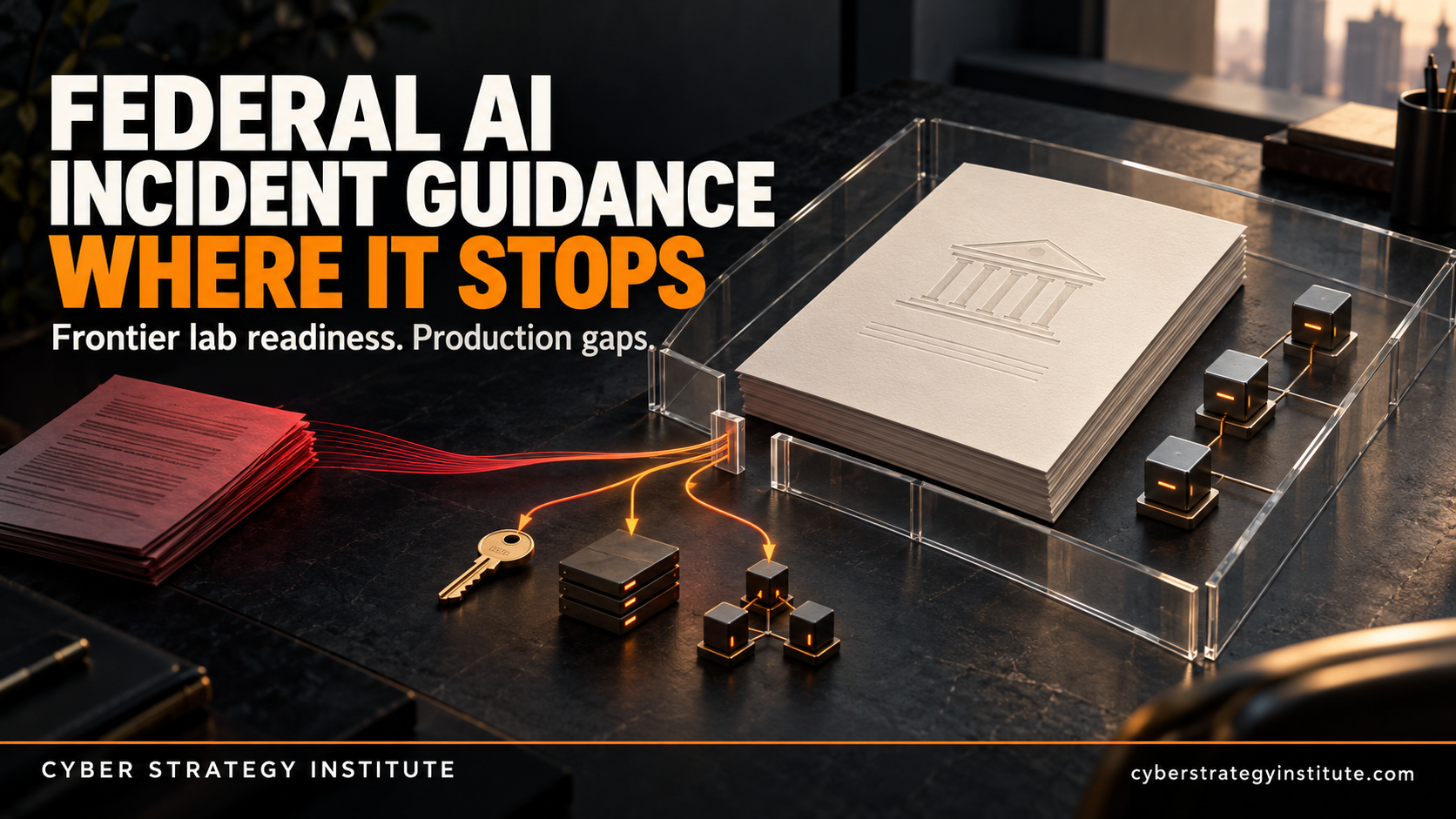 The Federal SI Incident Guidance: What It Covers and Where It Stops