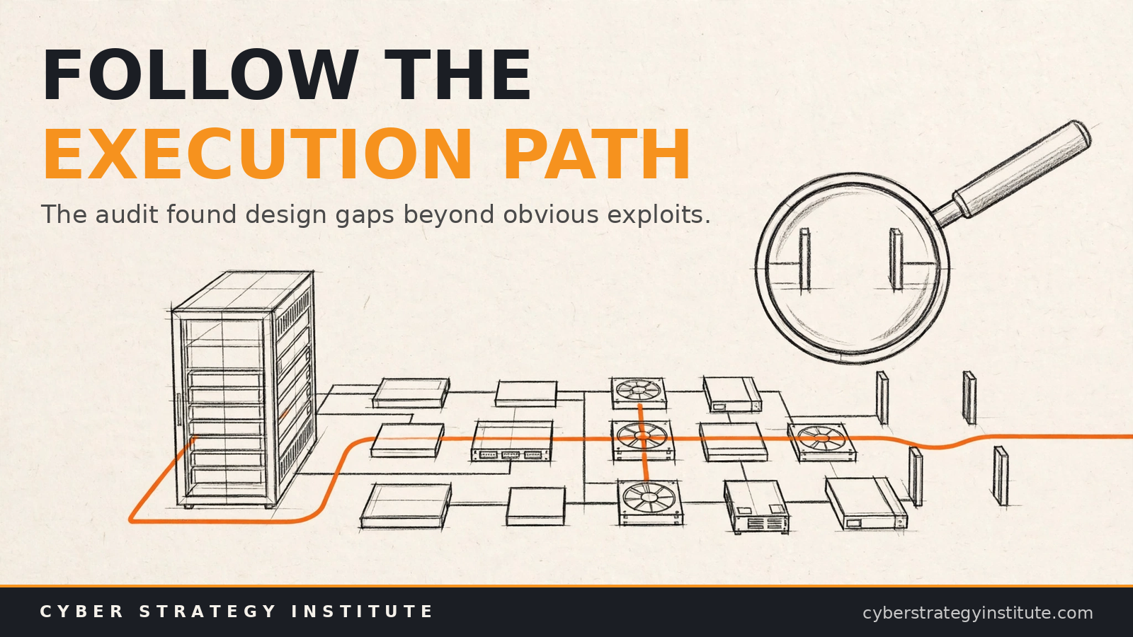 MCP server self-audit by Cyber Strategy Institute: follow the execution path